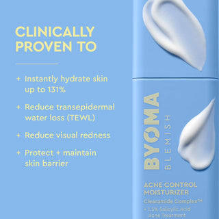 Crema facial Blemish Acne Control Moisturizer - BYOMA