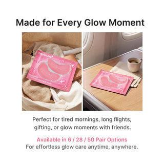 Parches para ojos de Hydrogel Jelly Eye Mask PDRN Pink Collagen - Medicube