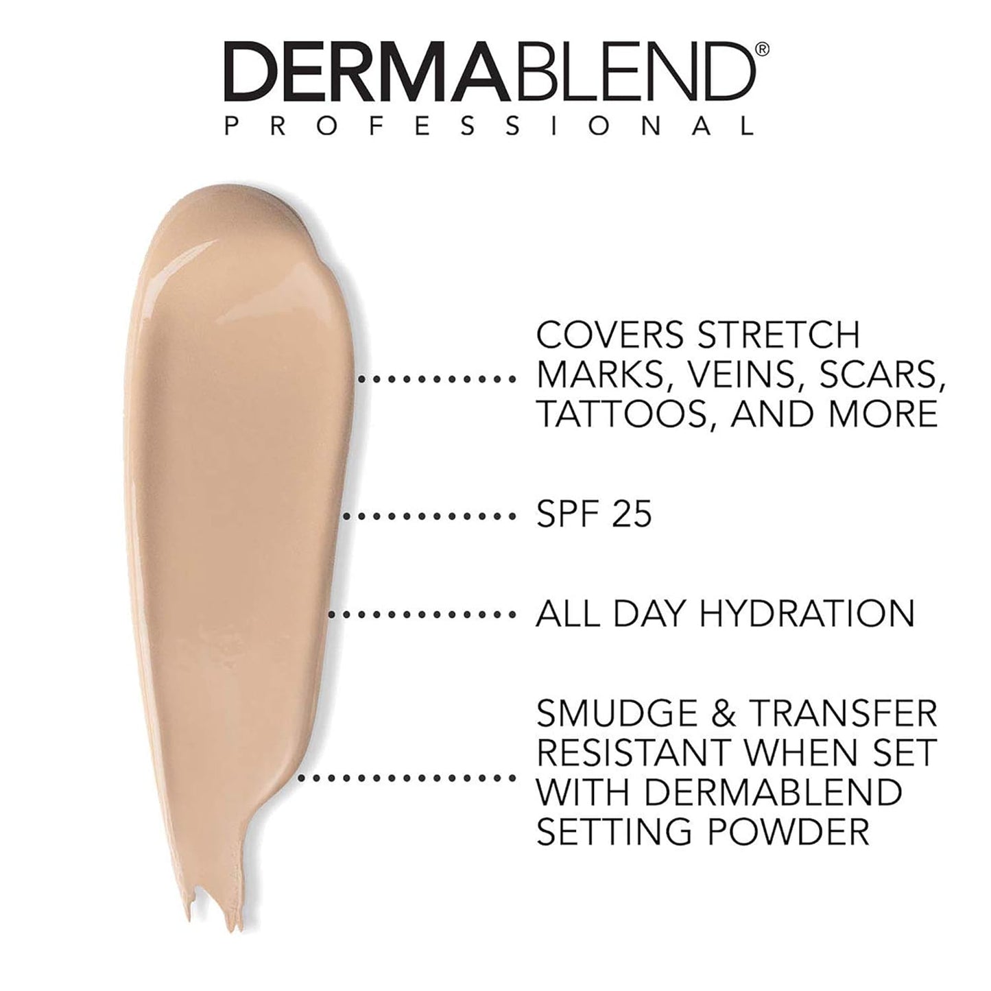 Base de Maquillaje para piernas y cuerpo - DERMABLEND