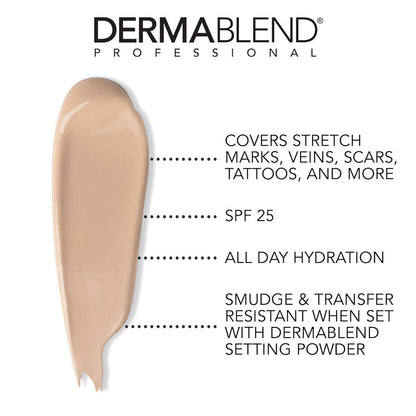 Base de Maquillaje para piernas y cuerpo - DERMABLEND