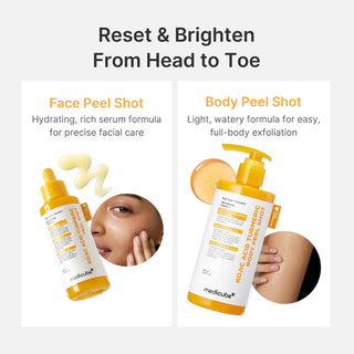 Exfoliante Corporal Kojic Acid Turmeric Body Peel Shot - Medicube