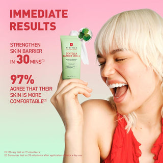 Centella Barrier Crema reparadora para pieles secas y sensibles con Ceramidas - Erborian