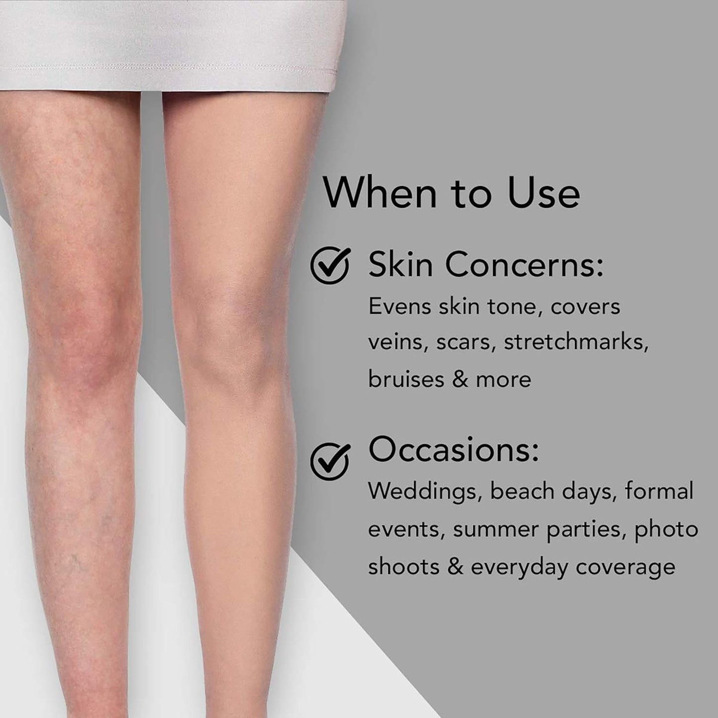 Base de Maquillaje para piernas y cuerpo - DERMABLEND