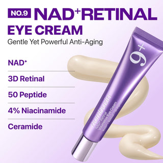 NAD+ Retinal 9+ Crema para el contorno de ojos - numbuzin