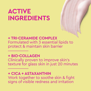 Máscara facial Bio-Collagen Radiance — Resplandor instantáneo con Cica y ceramidas- BYOMA