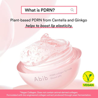 Mascarilla labial PDRN Vegan Collagen Lip Mask Glazed Jelly - Abib
