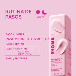 Crema facial hidratante & equilibrante Moisturising Gel Cream - BYOMA