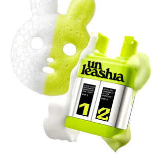 Mascarilla facial 2-Step Zero Pore Overnight Bubble Mask: Exfoliante y cuidado de la barrera cutánea - UNLEASHIA