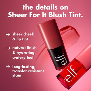 Sheer For It Blush & Lip Tint - elf Cosmetics
