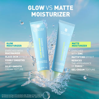 Crema Facial Matte Moisturizer con Zinc + Ácido Hialurónico & snow mushroom - Erborian