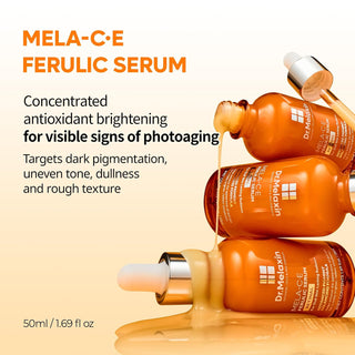 Serum Retinal Mela-C·E Ferulic — para piel apagada y sin luminosidad - Dr. Melaxin