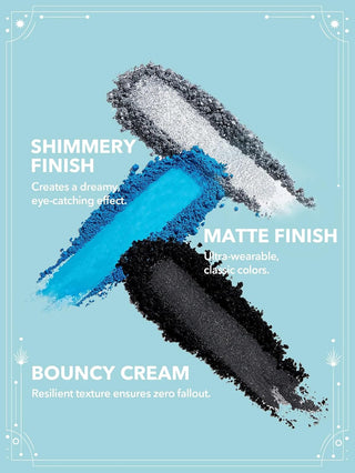 Paleta de Sombras Ambitious Aquarius — Glitter Metallic Palette Horoscope Collection - Sheglam