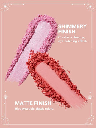 Paleta de Sombras Caring Cancer — Glitter Metallic Palette Horoscope Collection - Sheglam