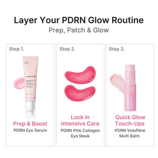 Parches para ojos de Hydrogel Jelly Eye Mask PDRN Pink Collagen - Medicube