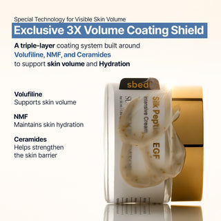 Crema Facial intensiva de Colágeno con Péptidos Silk Peptide EGF Intesive Cream - SUNGBOON EDITOR