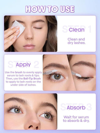 Serum para Pestañas y Cejas Lash Ritual Nourishing Serum con Ácido hialurónico - Sheglam
