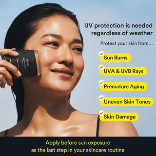 Protector solar en barra Quick Sunstick SPF50+ de amplio espectro con Centella y Aloe - Abib
