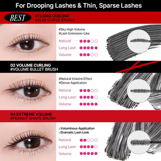Máscara de Pestañas Kill Lash Superproof Long Curling Waterproof - CLIO