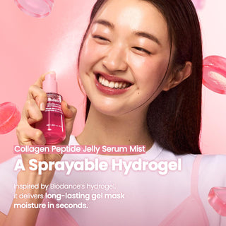 Collagen Peptides Jelly Serum Mist —  Bruma hydrogel hidratante glass skin - BIODANCE