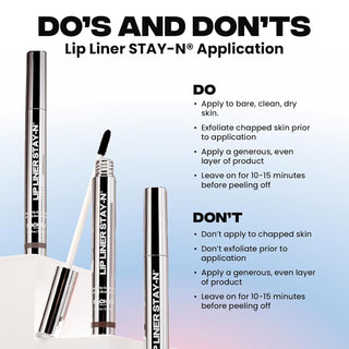 Delineador de labios STAY-N Peel Off Lip Liner Stain - SACHEU