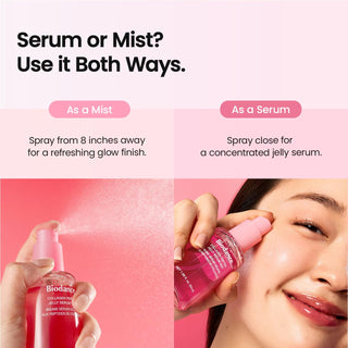 Collagen Peptides Jelly Serum Mist —  Bruma hydrogel hidratante glass skin - BIODANCE