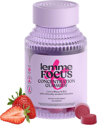 Gomitas Lemme Focus — Favorecen una mejor capacidad de enfoque, atención y concentración - Lemme