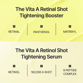 RETINOL + RETINAL Shot Serum Set - celimax