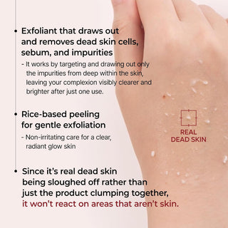 Peel Shot Black Rice Exfoliating Ampoule + AHA BHA Niacinamide - Dr. Melaxin
