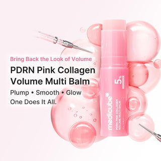 Bálsamo hidratante con Colágeno voluminizador e iluminador PDRN Pink Collagen Volume Multi Balm Stick -  Medicube