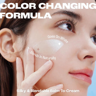 Base de maquillaje Blanc Cover Cream Stick V Korean Color-Changing - ELROEL