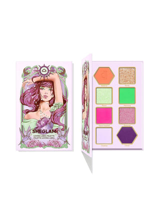 Paleta de Sombras Loving Libra — Glitter Metallic Palette Horoscope Collection - Sheglam