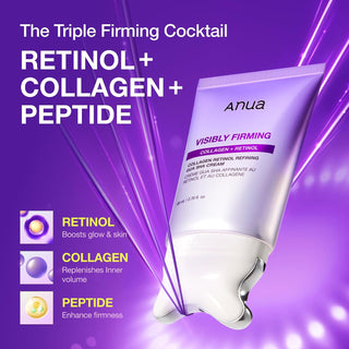 Crema refinadora Gua Sha con colágeno y retinol - Anua