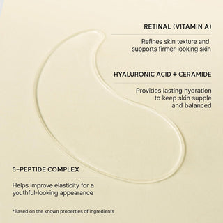 Retinal Boosting Eye Mask — Parches de Hydrogel - Arencia