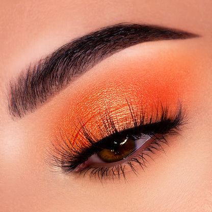 Paleta de Sombras de Ojos Orange you glad?™ - ColourPop vista frontal con fondo blanco.