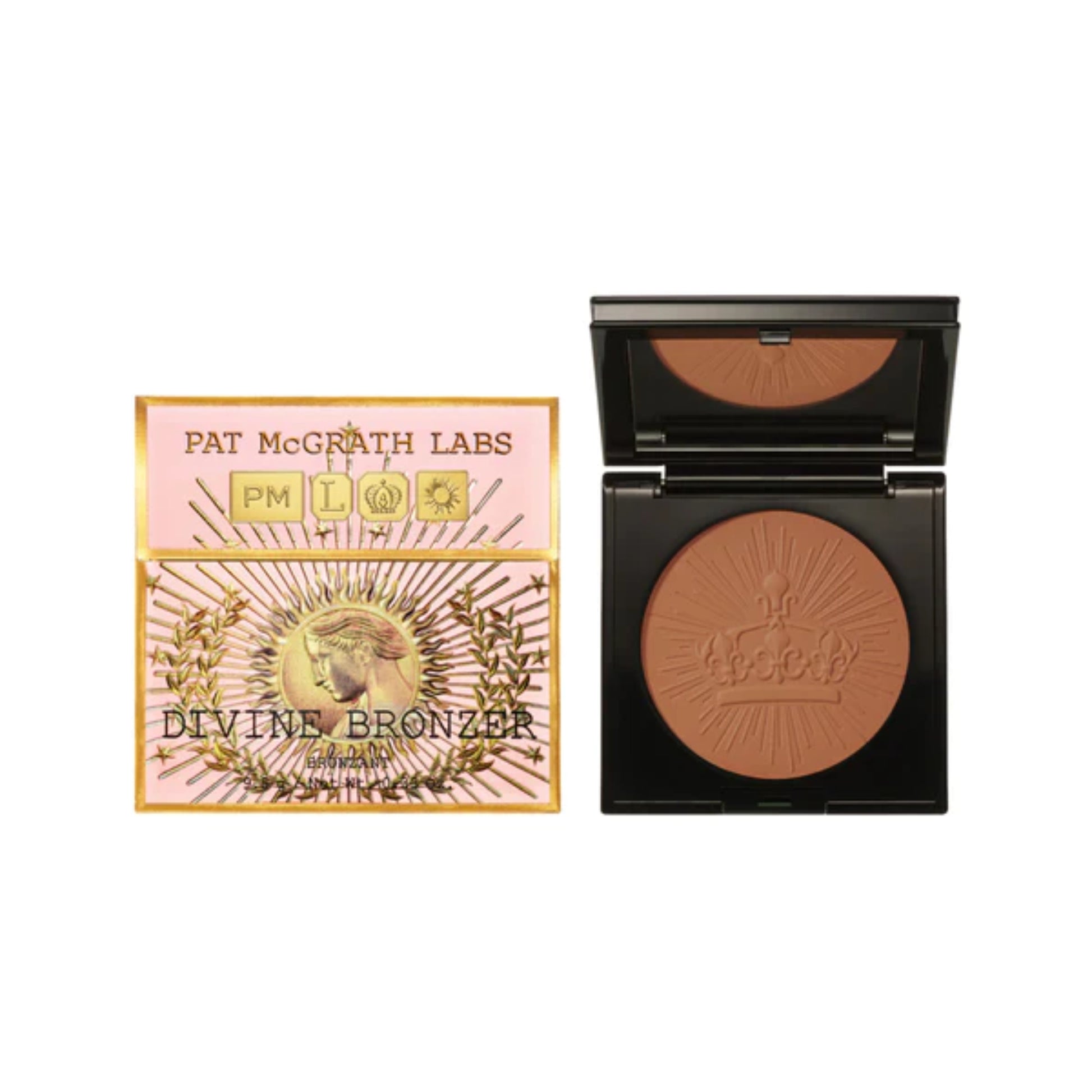 Bronzer en Polvo Skin Fetish: Divine Bronzer - PAT McGRATH LABS vista frontal con fondo blanco.