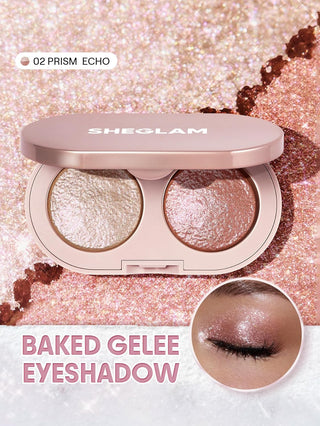 Paleta de Sombras Duo Prismalight Baked Gelee - SHEGLAM