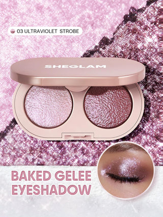 Paleta de Sombras Duo Prismalight Baked Gelee - SHEGLAM