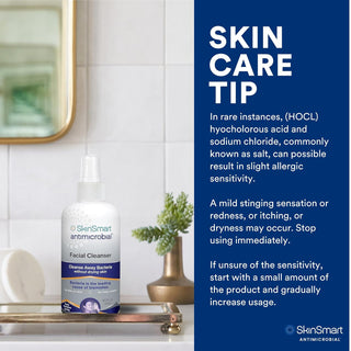 Limpiador facial Antimicrobial Facial Cleanser para brotes y rojeces - SkinSmart