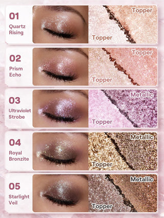Paleta de Sombras Duo Prismalight Baked Gelee - SHEGLAM
