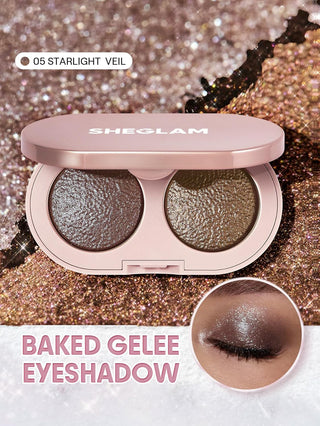 Paleta de Sombras Duo Prismalight Baked Gelee - SHEGLAM