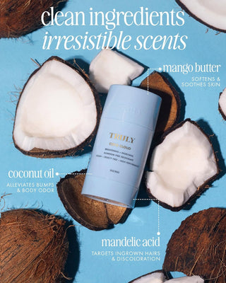 Desodorante Coco Cloud Ingrown Prevention and Brightening - Truly