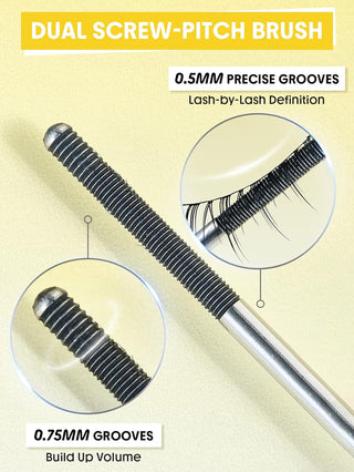 Máscara de Pestañas Lashlighter Iron Curl Mascara Waterproof - Sheglam