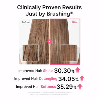 Ribbon Cherry Peine desenredante para cabello efecto cristal - Medicube x forever cherry