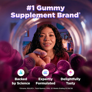 Gomitas para sueño reparador 3 mg melatonin sleep gummies blackberry zen - OLLY