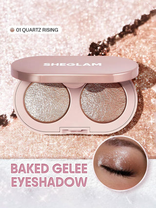 Paleta de Sombras Duo Prismalight Baked Gelee - SHEGLAM