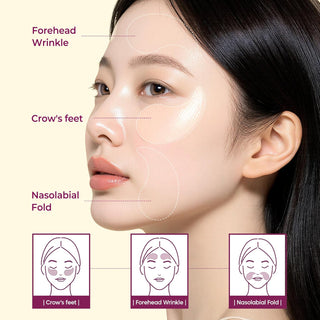 Parches de Calcio para el contorno de ojos reduce la hinchazón y las ojeras - Dr. Melaxin