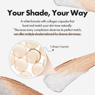 Base de maquillaje Blanc Cover Cream Stick V Korean Color-Changing - ELROEL
