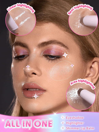 Sombra de ojos en barra Crystal Jelly Glaze Stick - Sheglam