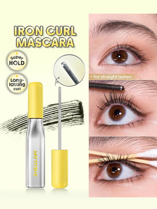 Máscara de Pestañas Lashlighter Iron Curl Mascara Waterproof - Sheglam