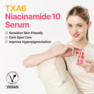 Serum facial TXA 6% Niacinamide 10 Retinal Serum  — Tratamiento para manchas oscuras - PURITO